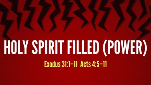 Holy Spirit Filled (Power)