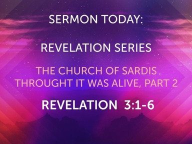MARCH Sunday Worship- REVELATION Series