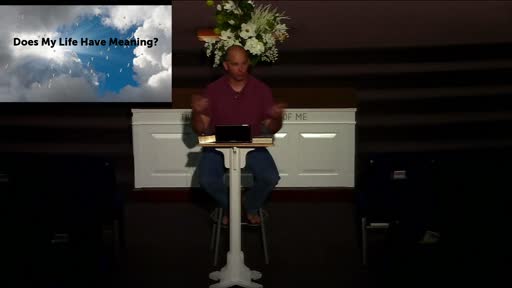 The Battle For Ideas Part 4 (Does my life have meaning?) Dr. Ben Karner The Battle For Ideas Part 4 (Does my life have meaning?) Dr. Ben Karner