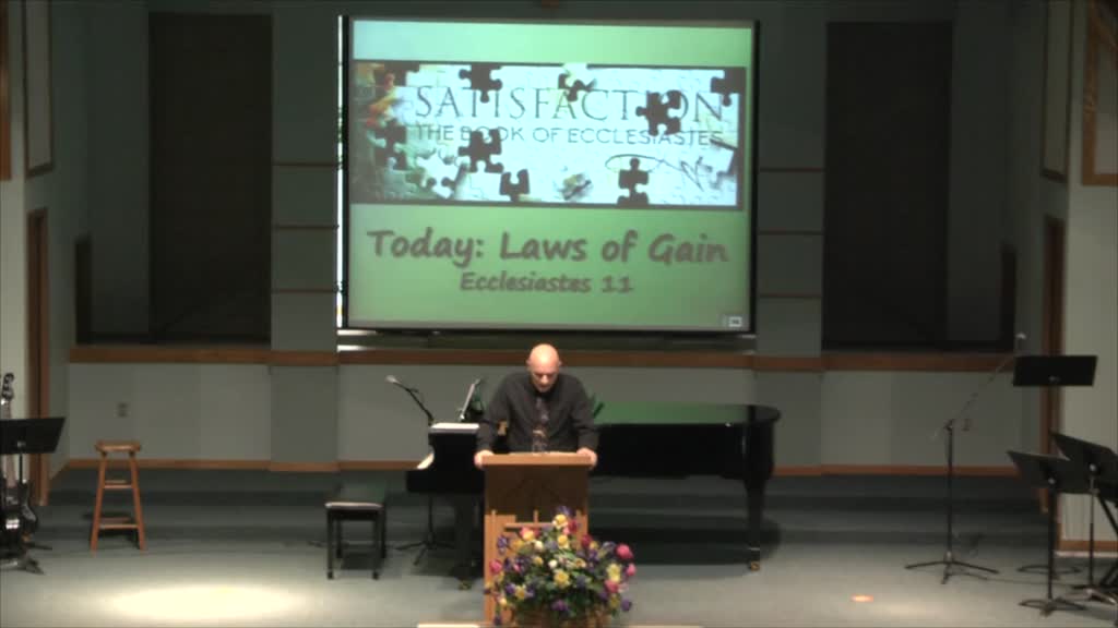 Satisfaction: The Laws of Gain - Logos Sermons
