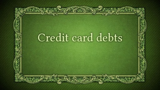 Credit card debts