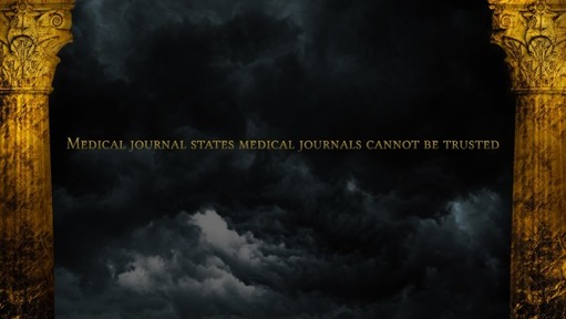 Medical journal states medical journals cannot be trusted