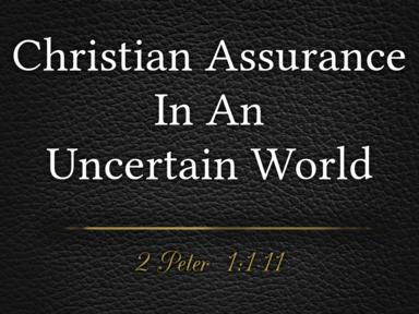 Christian Assurance