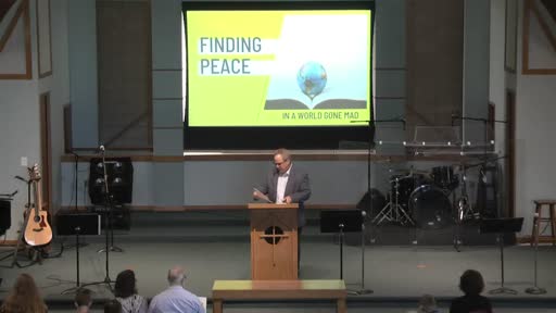 Sunday Service: Pursuing Peace
