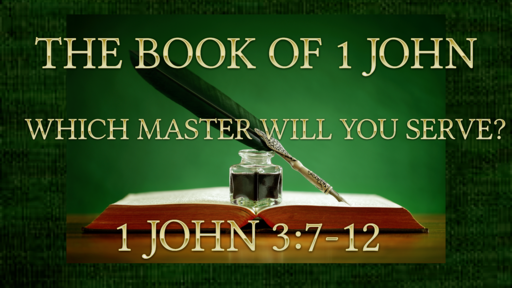 April 11, 2021 Which Master Will You Serve?