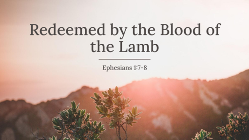 Redeemed by the Blood of the Lamb