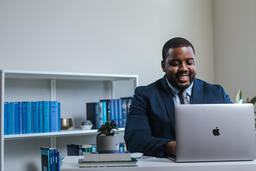 Man Working on Laptop  image 1