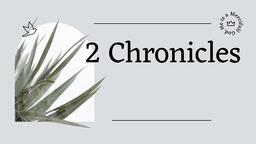 2 Chronicles Olive  PowerPoint image 1