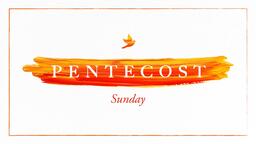Pentecost Sunday Paint Stroke  PowerPoint image 1