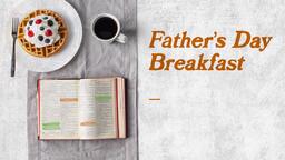 Father's Day Breakfast Coffee  PowerPoint image 4