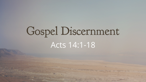 Gospel Discernment