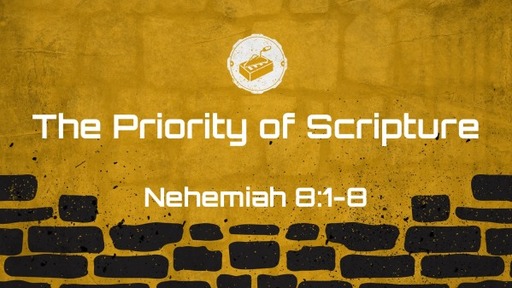 The Priority of Scripture