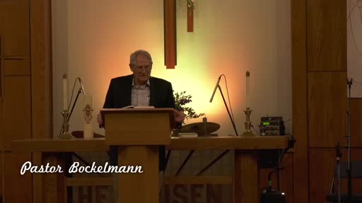 Adult Bible Class May 25, 2021 Adult Bible Class May 25, 2021