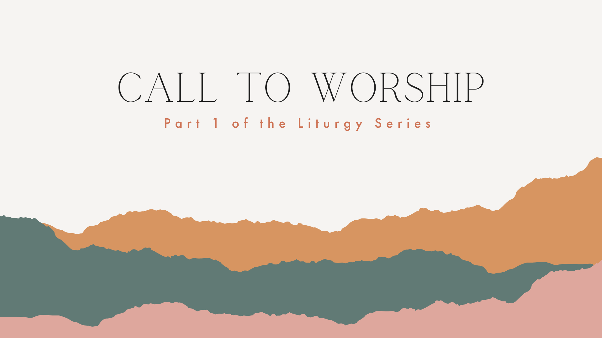 Call to Worship Faithlife Sermons
