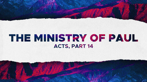 The Ministry of Paul
