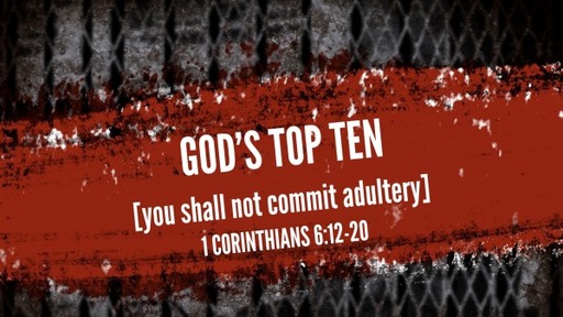 you shall not commit adultery