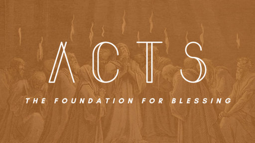 Acts 3:1-6 | The Fruit Of A Solid Foundation