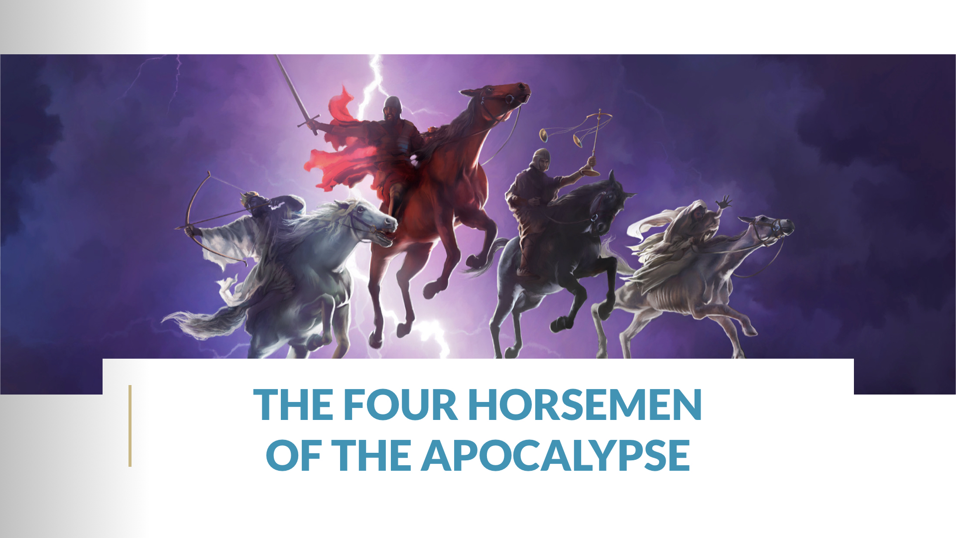 05 The Four Horsemen of the Apocolyps - Logos Sermons