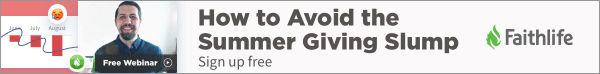 How to Avoid the Summer Giving Slump