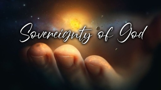 Sovereignity of God -1