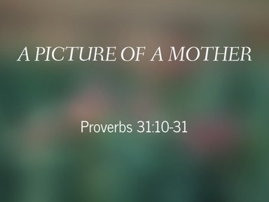 A Picture of a Mother