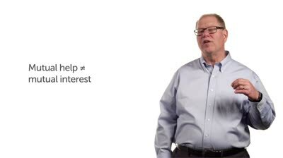 Mutual Help: Mutual Interests Unnecessary; Non-gender-Specific Roles