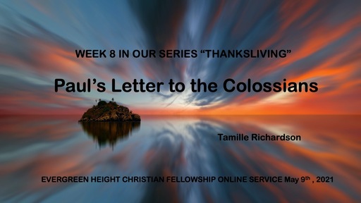 May 9th, 2021 | Pastor Tamille Richardson