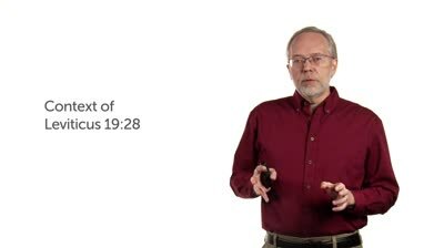 Immediate Literary Context (Lev 19:28)