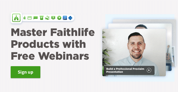 Master Faithlife Products with Free Webinars