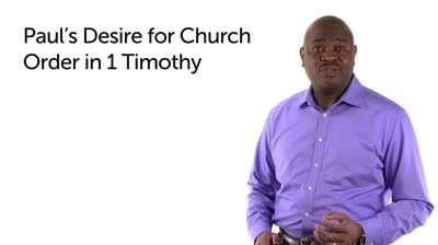 1 Timothy: Piety and Relationships