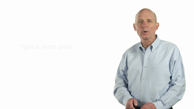 Word Order