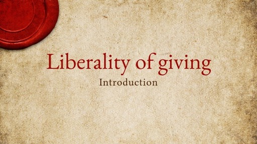 Practical Guidance for Giving - Pt. II