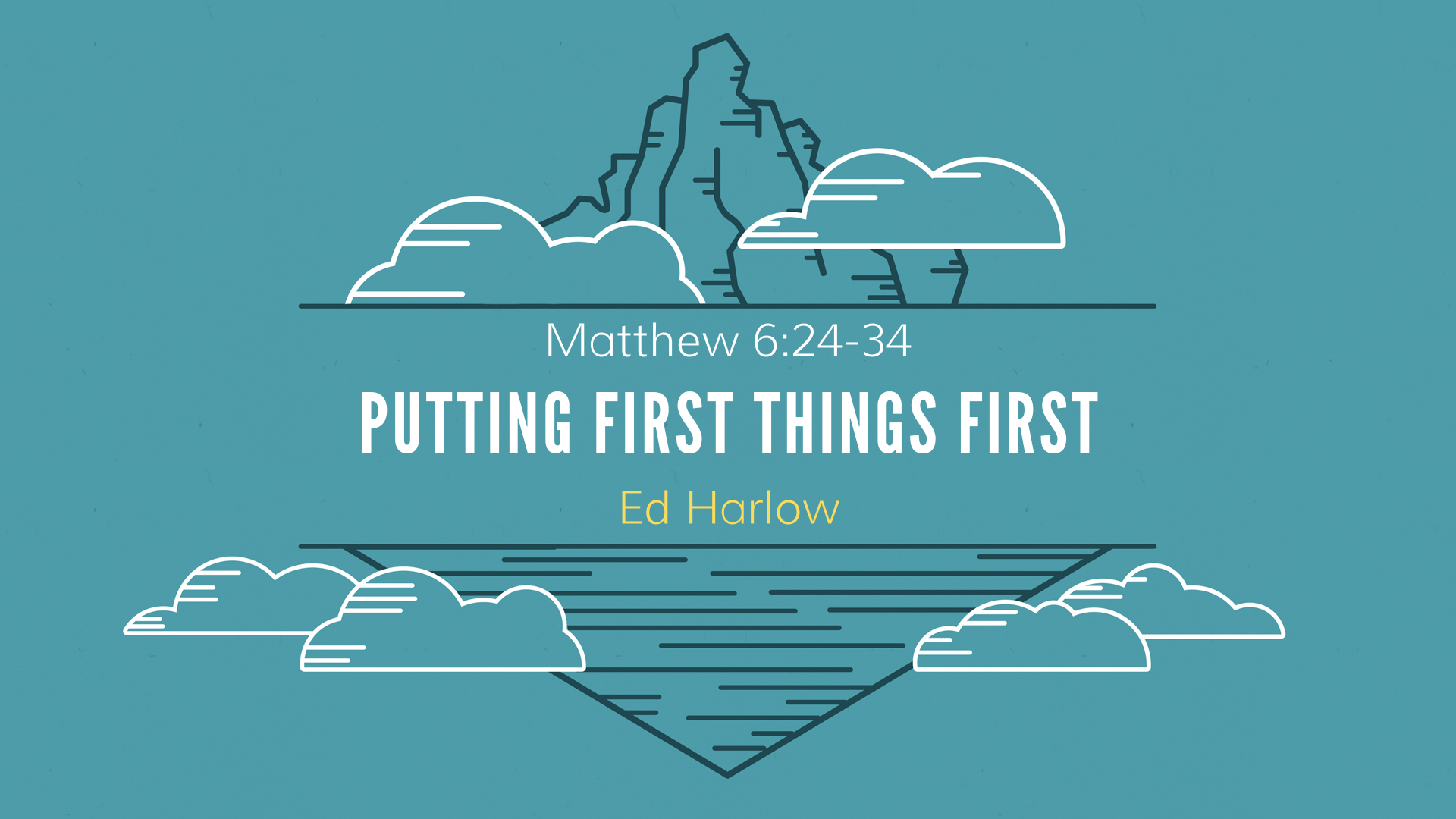 Putting First Things First Logos Sermons