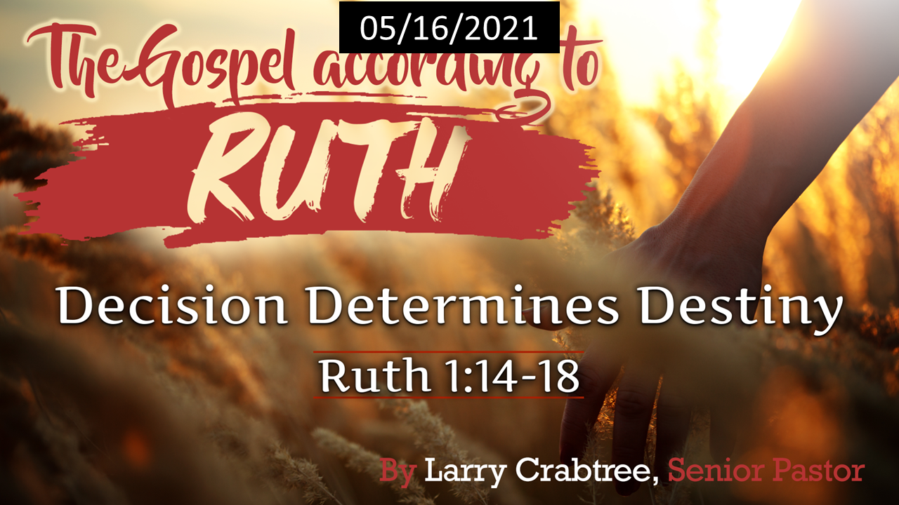Decision Determines Destiny - Logos Sermons