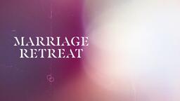 Church Name Marriage Retreat White  PowerPoint image 1