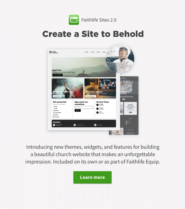 Create a Site to Behold