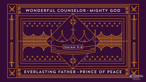 Jesus, the Wonderful Counselor