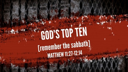 remember the sabbath