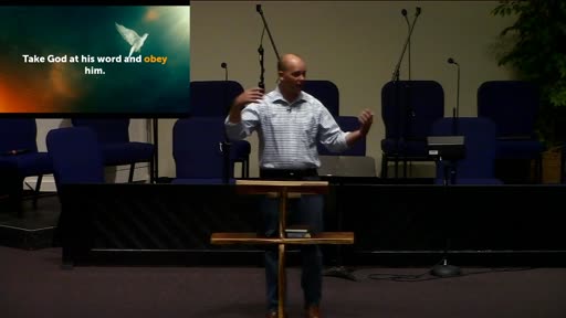 Trust and Obey, Dr. Ben Karner Trust and Obey, Dr. Ben Karner