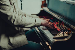 Man Playing Piano  image 1