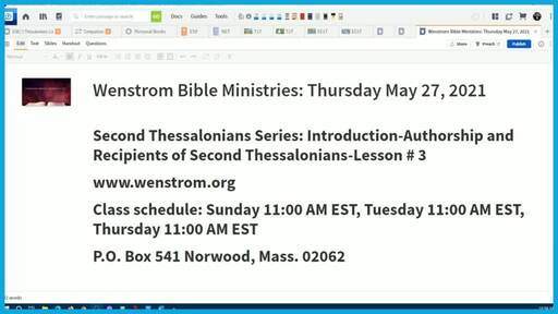 Second Thessalonians: Introduction-Authorship and Recipients of Second Thessalonians
