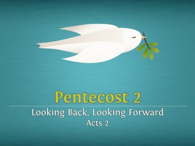 Pentecost 2: Looking Back, Looking Forward