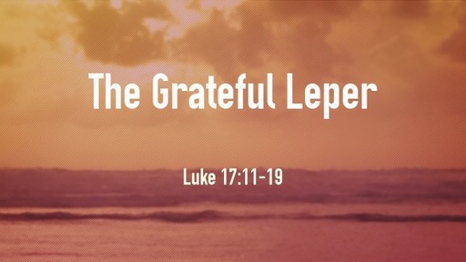 The Grateful Leper
