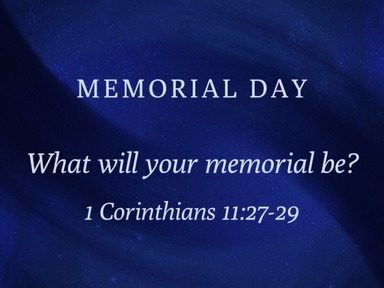 Memorial Day