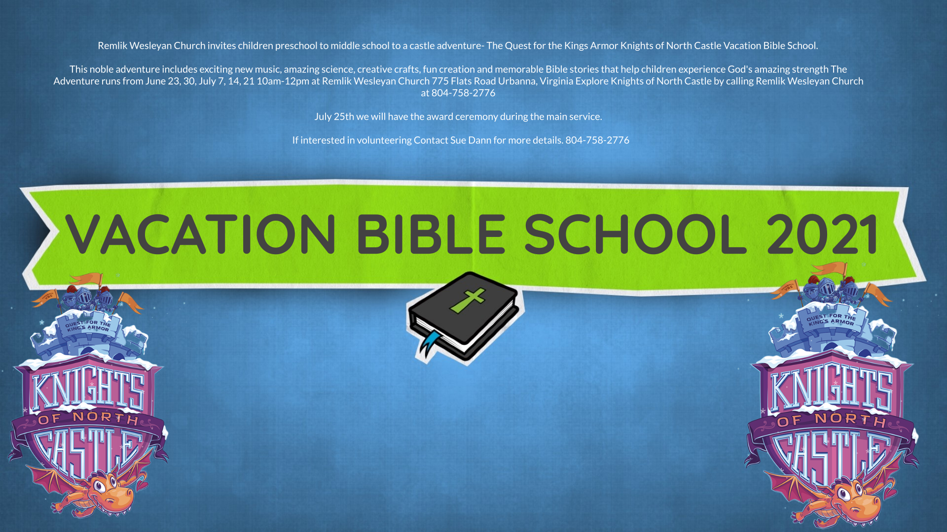 Vacation Bible School 2021