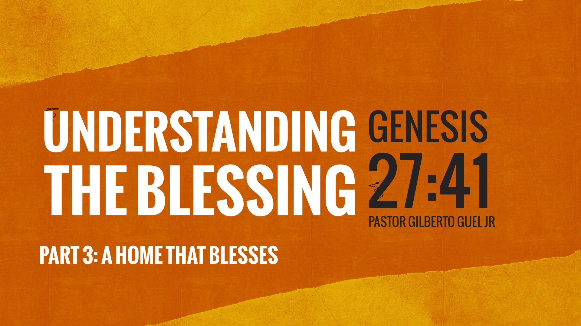 Understanding the blessing pt 3 - Logos Sermons