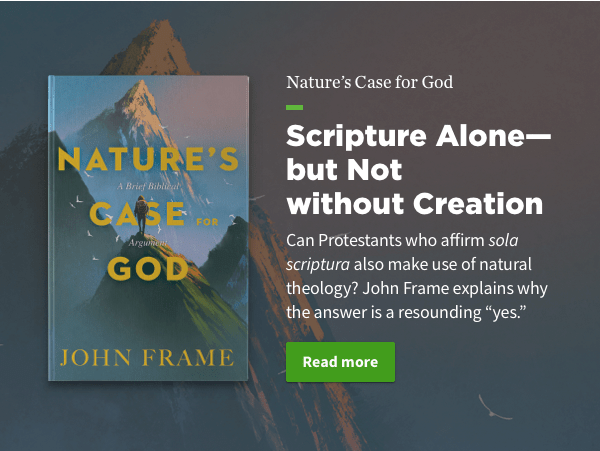 Scripture Alone - but Not without Creation