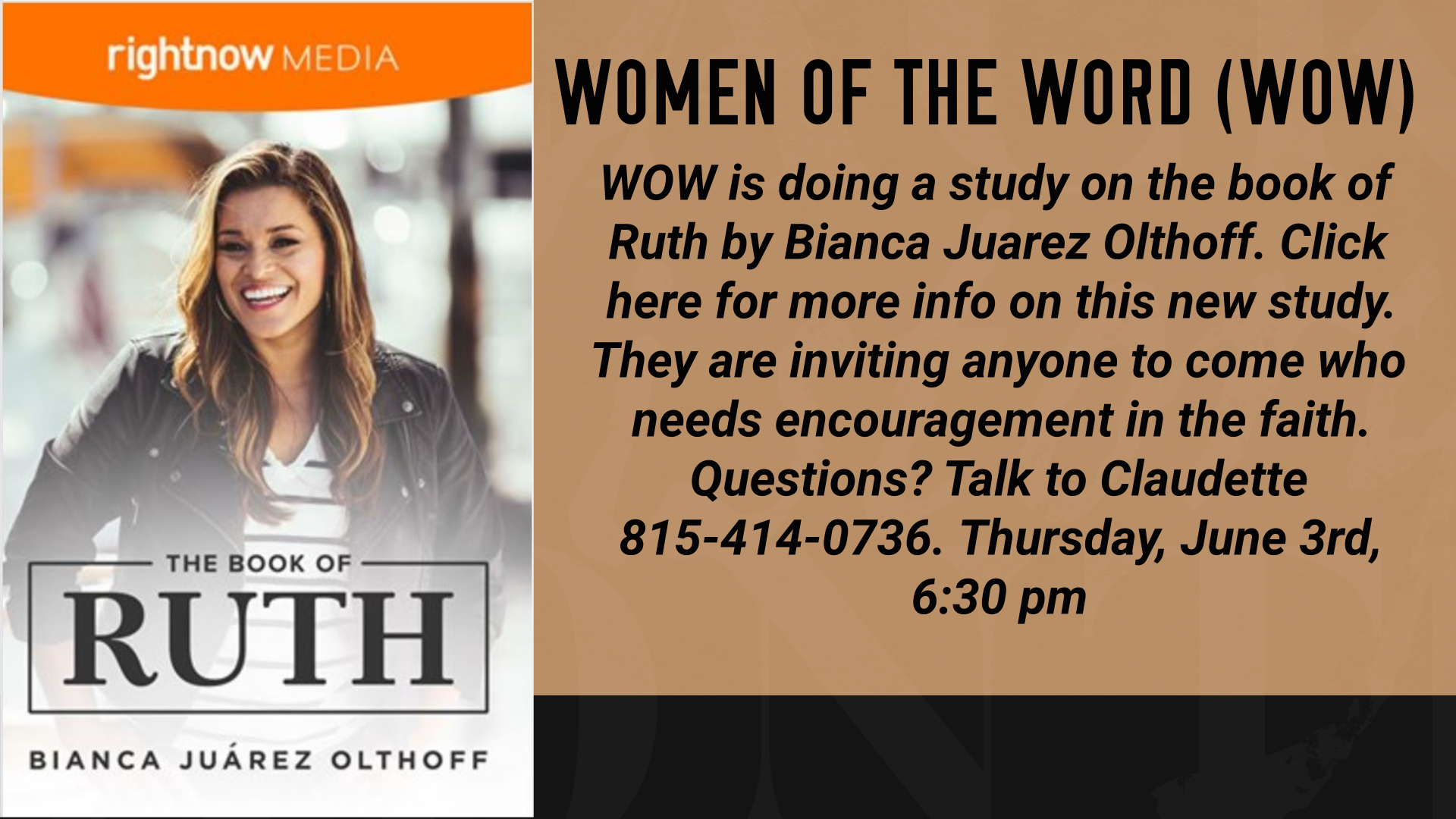 Women Of the Word (WOW)