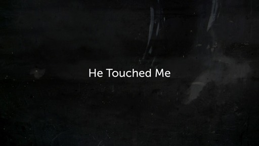 Touching Jesus.