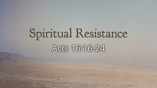 Spiritual Resistance
